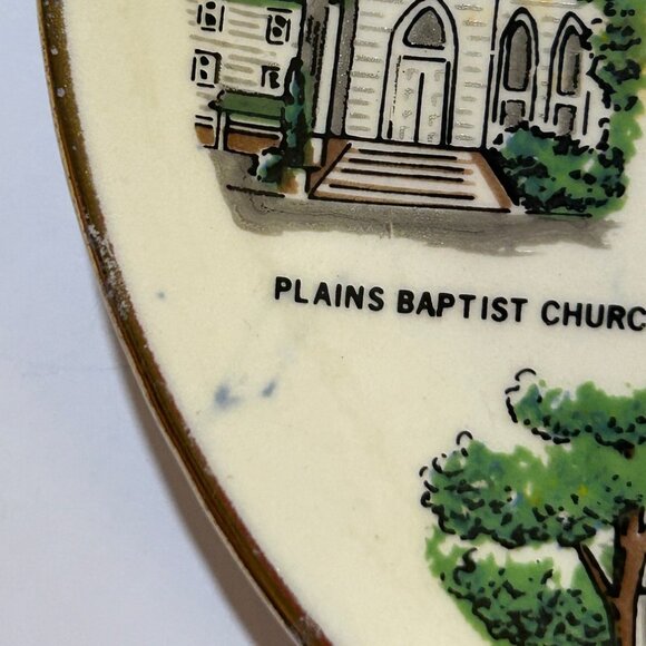 Carter Country Plains Georgia Small Ceramic Souvenir Plate - Picture 9 of 10